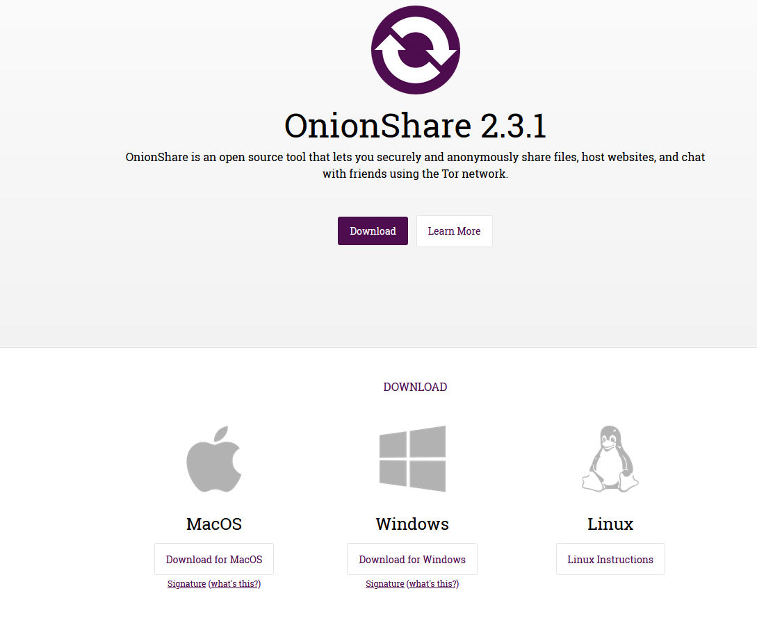 onionShare-download